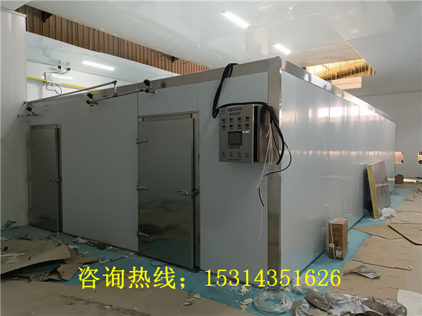 大型热风循环餐具消毒房是一种专为餐饮具批量消毒设计的设备